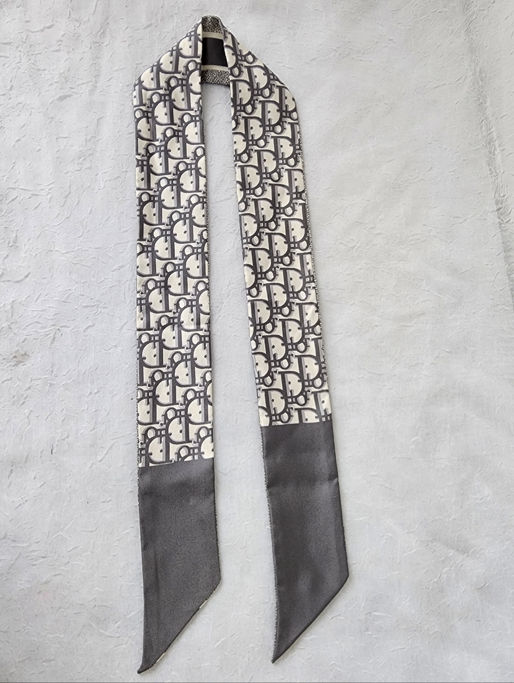 Auth Dior J'adior Oblique Trotter Silk Wrappy - Picture 5 of 9